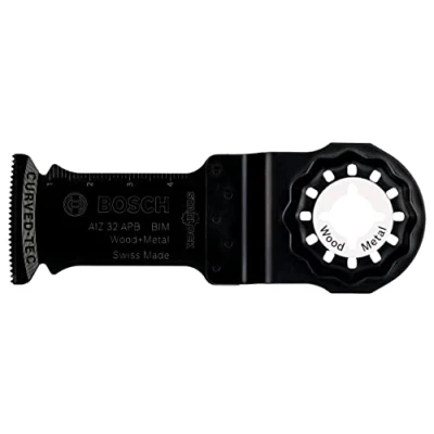 Imagen de Bosch Starlock Hoja de sierra inmersión para madera y metal, AIZ 32 APB, 50 x mm, 25 unidades