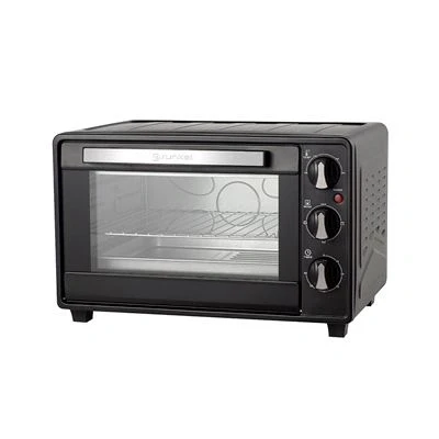 Imagen de Grunkel HR 23 Horno eléctrico multifunción de sobremesa 23l con 3 funciones calor y selector temperatura hasta 230ºC. Temporizador 60 min 1600W (Negro)