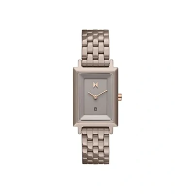 Imagen de MVMT Reloj Analógico de Cuarzo para mujer con correa cerámica Gris taupe 28000206 D