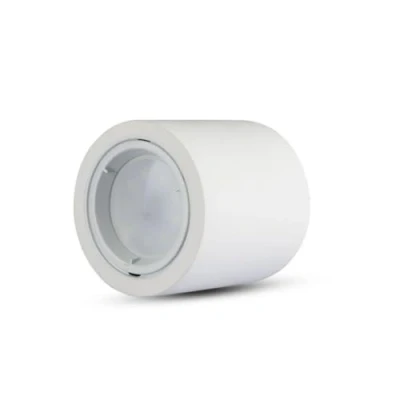 Imagen de Portalámparas de techo redondo yeso V TAC para bombillas GU10 / GU5.3 VT 716RD SKU 3667