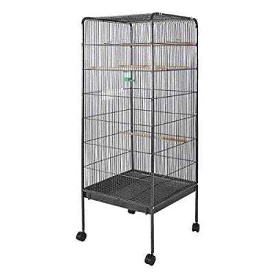 Imagen de Wiltec Jaula pajaros pajarera XL casa periquitos Canarios 146x54x54cm Mascotas Animales Aves Loros cacatúas