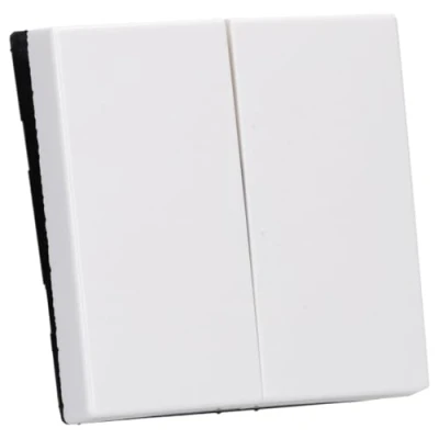 Imagen de JUNG A595WW Tecla Doble, Duroplástico (Resistente Al Rayado) Brillante, Blanco Alpino