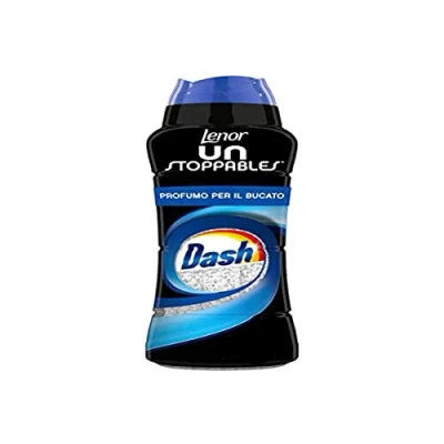 Imagen de Lenor Unstoppables Dash Ambientador para colada con perlas perfumadas, tamaño maxi, paquete de 570 g, frescor sin parar la (hasta 12 semanas en el armario)