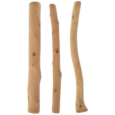 Imagen de Artémio 35 cm 3 Varillas de Madera Flotante, Color marrón