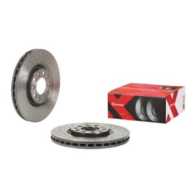 Imagen de BREMBO 09.D209.1X Disco de freno 305 28 5 perforado/ventil. int. revestido JEEP: Renegade SUV, Compass, FIAT: 500X