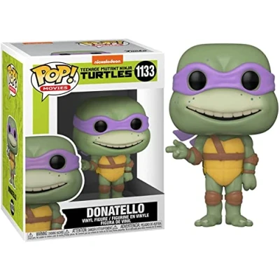Imagen de Funko POP! Movies: Teenage Mutant Ninja Turtles (TMNT) 2 Donatello TMNT 2: Secret Of The Ooze (1991) Figuras Miniaturas Coleccionables Para Exhibición Idea De Regalo Mercancía Oficial