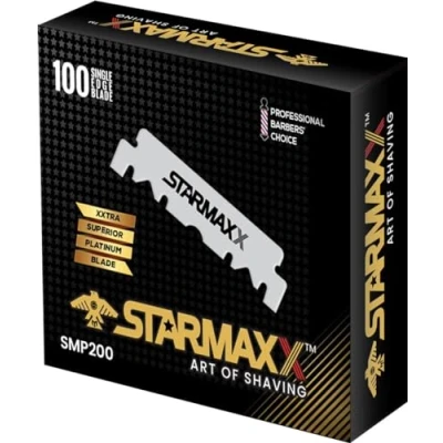 Imagen de Razor Blades Club 100 Starmaxx SMP200 Cuchillas de afeitar un solo filo