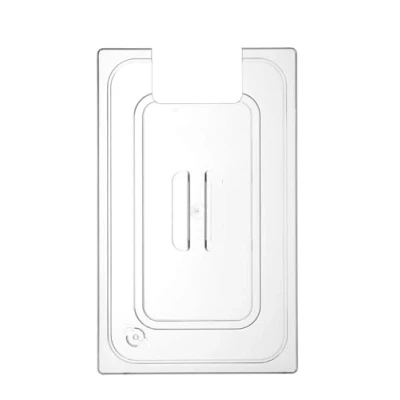Imagen de HENDI Tapa Gastronorm con hueco para el circulador sous vide GN 1/2 Transparente 265x325 mm
