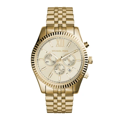 Imagen de Michael Kors Lexington Cronógrafo goldcoloured, Talla: One Size, Gold coloured