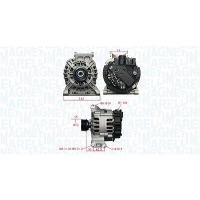 Imagen de Alternador MAGNETI MARELLI 063731875010