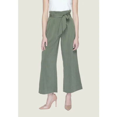 Imagen de ONLY Marsa Solid Paper Pantalones, Mujer, Talla: XS, Olive green