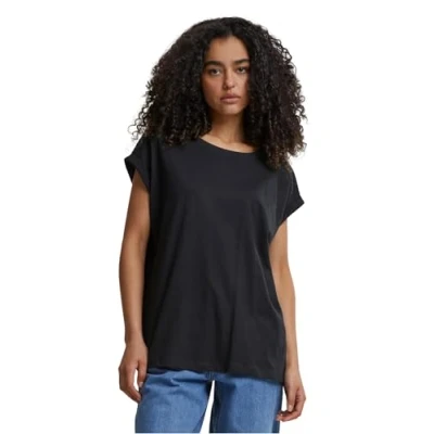 Imagen de Urban Classics Extended Shoulder Camiseta básica, Mujer, Talla: 5XL, Black