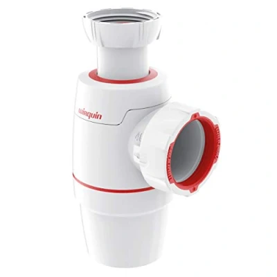 Imagen de Wirquin D40 30722154 Neo Sifón para lavabo, diámetro 40, color blanco