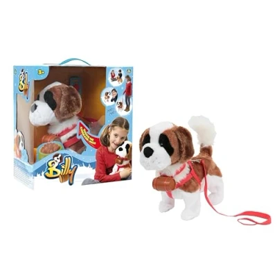 Imagen de Billy, Mi Perro, Peluche Interactivo para Caminar, se Sienta, ladra, Juguete niños a Partir de 3 años, GIOCHI PREZIOSI, AMB00