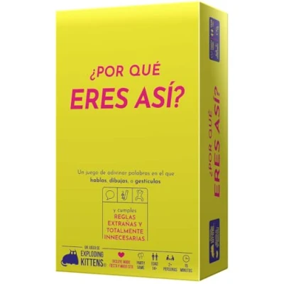 Imagen de Exploding Kittens ¿por qué Eres así? Juego de Adivinar Palabras En El Que Hablas, Dibujas O Gesticulas A Partir 14 Años 2 Jugadores 15 Minutos por Partida Español