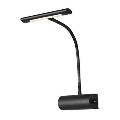 Imagen de Trio Lighting Aplique de pared Curtis con brazo flexible, atenuable, negro