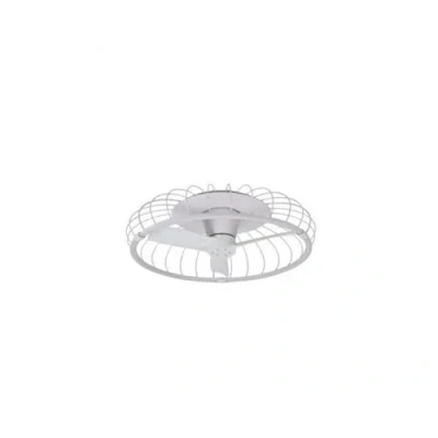 Imagen de Ventilador blanco modelo NATURE con motor DC led dimable Mantra