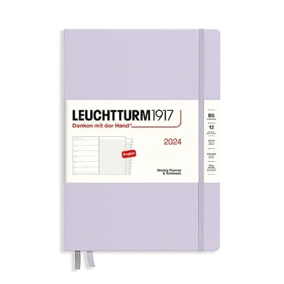 Imagen de LEUCHTTURM1917 Planificador semanal Composition (B5) 2024, 12 meses, morado, inglés 367846