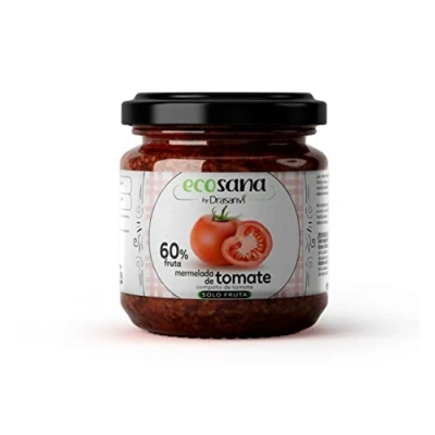 Imagen de ECOSANA MERMELADA EXTRA TOMATE SIN AZÚCAR CERTIFICADO BIO by DRASANVI VEGANO GLUTEN 250g