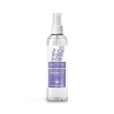 Imagen de Alteya Organic agua floral de lavanda en aerosol 250ml antiséptico y antiinflamatorio producto orgánico certificado USDA, destilado al vapor flores lavandula angustifolia búlgara