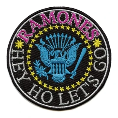 Imagen de Ramones Hey Ho Let&#039;s Go V2 [WOVEN PATCH]