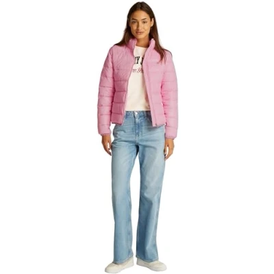 Imagen de Tommy Jeans Essential TAPE Chaqueta de invierno, Mujer, Talla: 38, Pink