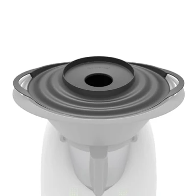 Imagen de Wundermix Tapa OmniSteam Varoma con desviador de Vapor Accesorio para Thermomix Desvío Compatible TM5, TM6, TM31 Libre BPA Previene Manchas Agua