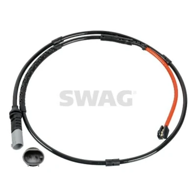 Imagen de SWAG 33 10 1391 Sensor de Desgaste Pastillas Frenos Eje trasero izquierda, trasero, derecha BMW: 3 Berlina, 4 Coupé, Cabrio