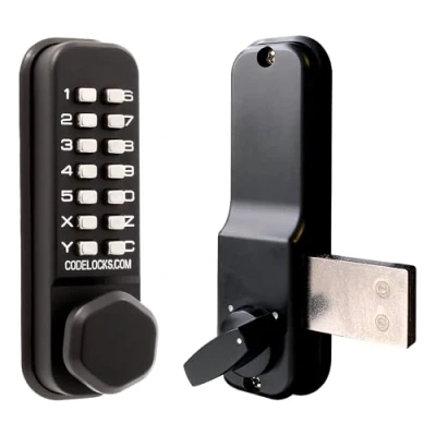 Imagen de Codelocks CL200 Marine Surface Cerradura para puerta, color negro
