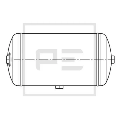 Imagen de PETERS ENNEPETAL 026.051 00A Depósito de aire, sistema aire comprimido