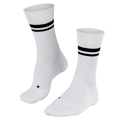 Imagen de FALKE TE4 Classic M SO algodón anti ampollas 1 par, Calcetines de tenis Hombre, Blanco (White 2003), 42 43
