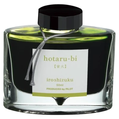 Imagen de Pilot Iroshizuku Tinta para pluma estilográfica Hataru Bi Firefly Glow 50 ml