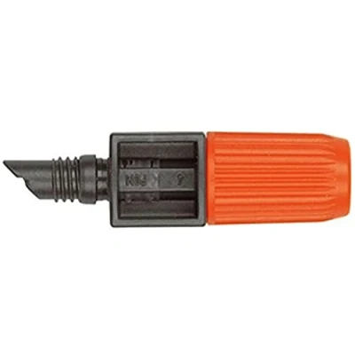 Imagen de Gardena Sistema Micro Drip gotero Final Regulable 0 15 l/h: Pieza para riego por Goteo, de Plantas con Diferentes Necesidades Agua, 10 Piezas (13305 20)