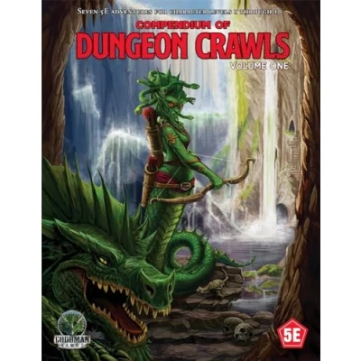 Imagen de D&amp;D 5E: COMPENDIUM OF DUNGEON CRAWLS Volume 1: Glitterdoom, Level 3 Adventure Module (D&amp;D 5E HC)