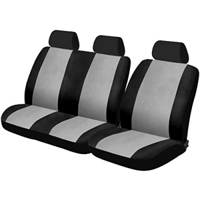 Imagen de Sumex FUNDVAN Car+ Special Van Funda de Asiento Universal Especial para Furgonetas, Color Negro y Gris (Juego 6)