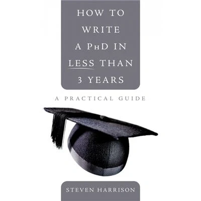 Imagen de How to write a phd in less than 3 years paperback