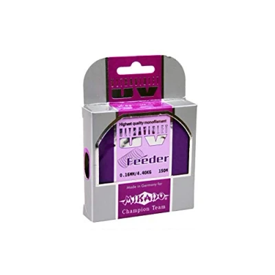 Imagen de Mikado Hilo de Pesca (0,16 0,28 mm, 150 m), Color Morado, marrón, 0.16mm / 4.40kg ZXF 016