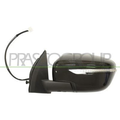 Imagen de Espejo retrovisor Prasco DS7127304 izquierda imprimado eléctrico convexo, no tintado NISSAN: Qashqai 2
