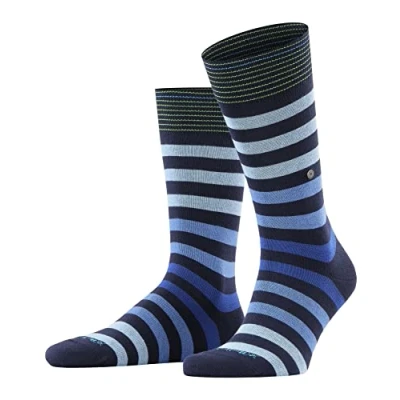 Imagen de Burlington Blackpool Calcetines, Hombre, Talla: 41 46, Dunkelblau/hellblau