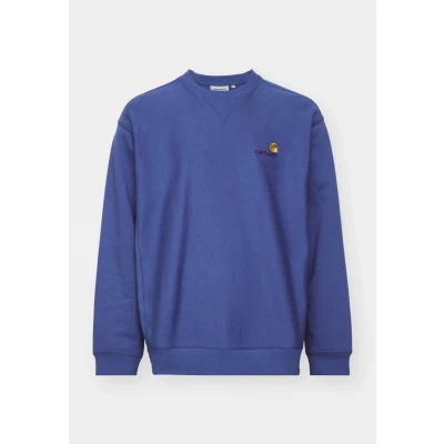 Imagen de Carhartt WIP American Script Sudadera, Hombre, Talla: Medium, Blue iris