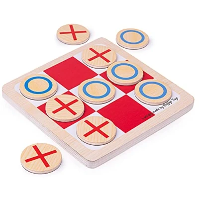 Imagen de Juguetes de Madera Bigjigs Nadas y Juego Las Cruces