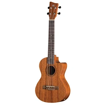 Imagen de GEWA Tenor Ukelele acústico eléctrico Manoa K TE CE Sapelli mate