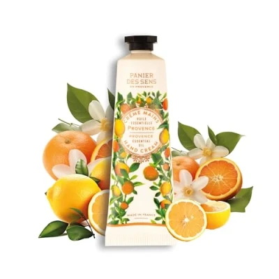 Imagen de Panier des Sens Crema de Manos para Piel Seca Provenza Mini Hidratante Con Manteca Karité y Aceite Oliva 97% Ingredientes Naturales 30 ml
