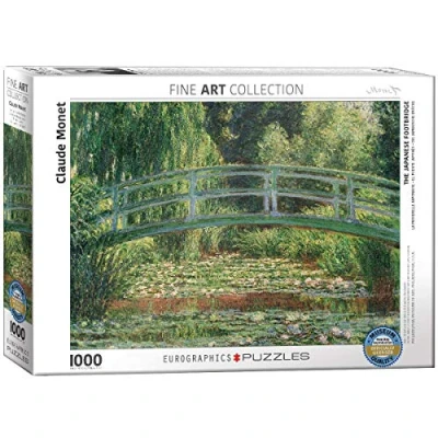 Imagen de Eurographics &quot;Claude Monet La Pasarela Japonesa Puzzle (1000 Piezas, Multi Color)