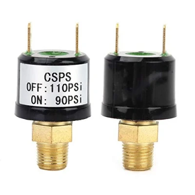 Imagen de Interruptor de control presión aire, 90 110 PSI del compresor aire para el sistema suspensión automóvil, tractores, bomba