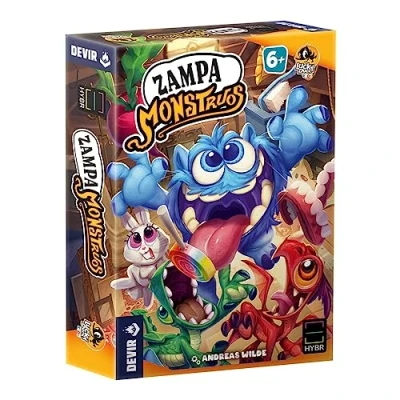 Imagen de Devir Zampa Monstruos, Juego de Mesa, Mesa Infantil, en Familia (BGZAMSP)