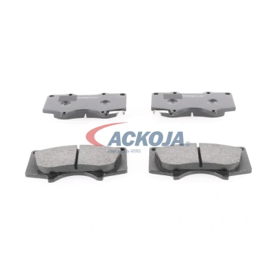 Imagen de ACKOJA A37 0104 Juego de pastillas freno Eje delantero TOYOTA: Land Cruiser Prado 120, 90, HILUX 3 Pick up, MITSUBISHI: PAJERO 4