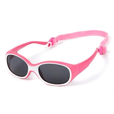 Imagen de Kiddus Gafas de Sol Goma para Niño y Niña. A partir 2 Años. Protección UV400 contra Rayos UVA UVB. Sin BPA. Super Flexibles, Irrompibles. Banda Ajustable Extraíble. OUTDOOR