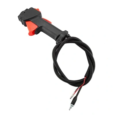 Imagen de Garosa Strimmer Handle Switch Acelerador Trigger Cable Plastic para Trimmer Desbrozadora Brush Cutter Jardinería Accesorios Herramientas 26mm