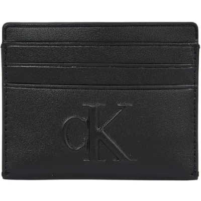 Imagen de Calvin Klein Jeans Sculpted Cardcase Unisex Monedero, Talla: One Size, Black